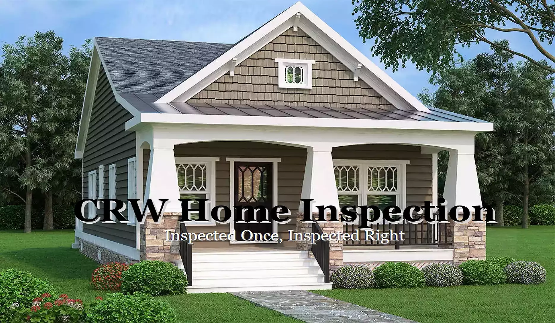Picture of a Craftsman Style House